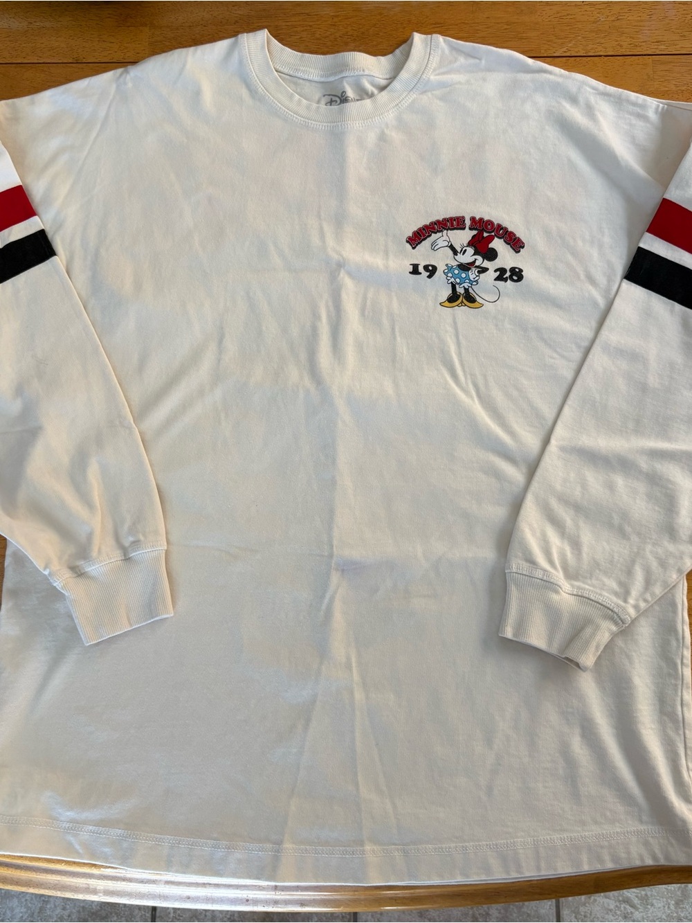 Disney Minnie Mouse Long-Sleeve Crewneck Sweater